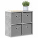 Bufet cu sertar Gri din beton 49,5 x 22 x 47 cm - WALTI WALTI