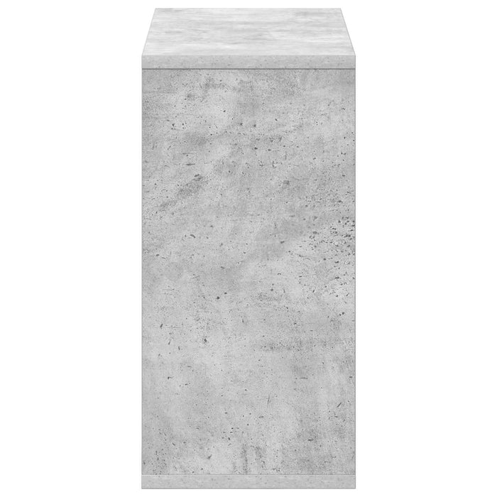 Bufet cu sertar Gri din beton 49,5 x 22 x 47 cm - WALTI WALTI