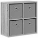 Bufet cu sertar Gri Sonoma 49,5 x 22 x 47 cm - WALTI WALTI