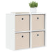 Bufet cu sertar Alb 59,5 x 27 x 57 cm - WALTI WALTI