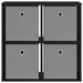 Bufet cu sertar Stejar Negru 59,5 x 27 x 57 cm - WALTI WALTI