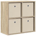 Bufet cu sertar Stejar Sonoma 59,5 x 27 x 57 cm - WALTI WALTI