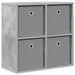 Bufet cu sertar Gri din beton 59,5 x 27 x 57 cm - WALTI WALTI