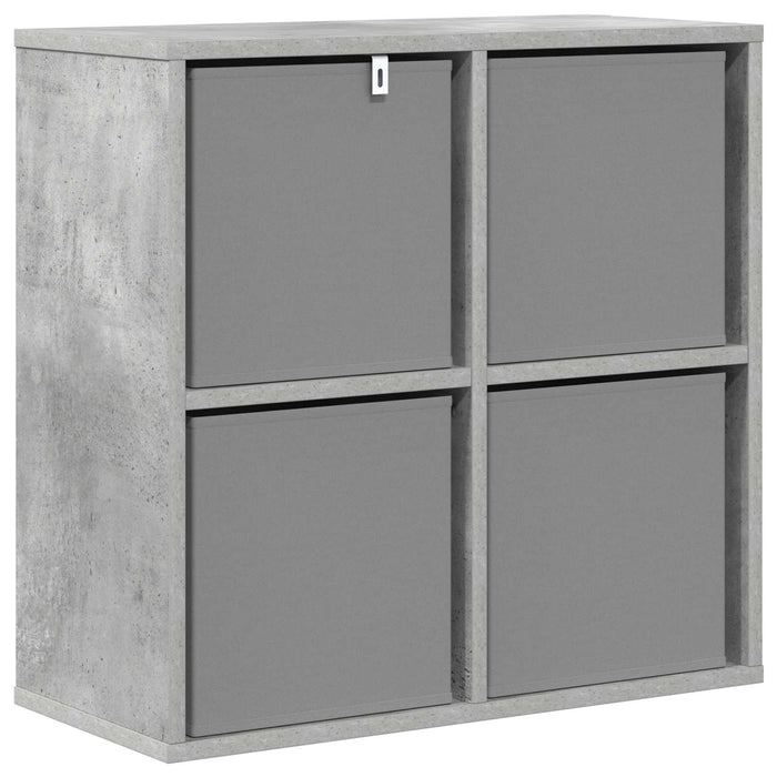 Bufet cu sertar Gri din beton 59,5 x 27 x 57 cm - WALTI WALTI