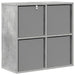 Bufet cu sertar Gri din beton 59,5 x 27 x 57 cm - WALTI WALTI