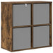 Bufet cu sertar Stejar fumuriu 59,5 x 27 x 57 cm - WALTI WALTI
