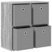Bufet cu sertar Gri Sonoma 59,5 x 27 x 57 cm - WALTI WALTI