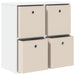 Bufet cu sertar Alb 68,5 x 32 x 67 cm - WALTI WALTI