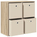 Bufet cu sertar Stejar Sonoma 68,5 x 32 x 67 cm - WALTI WALTI