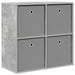 Bufet cu sertar Gri din beton 68,5 x 32 x 67 cm - WALTI WALTI