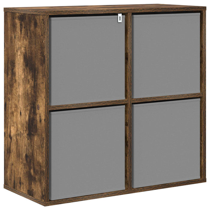 Bufet cu sertar Stejar fumuriu 68,5 x 32 x 67 cm - WALTI WALTI