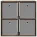 Bufet cu sertar Stejar fumuriu 68,5 x 32 x 67 cm - WALTI WALTI