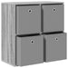 Bufet cu sertar Gri Sonoma 68,5 x 32 x 67 cm - WALTI WALTI