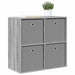 Bufet cu sertar Gri Sonoma 68,5 x 32 x 67 cm - WALTI WALTI