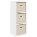 Bufet cu sertar Alb 25,5 x 22 x 69,5 cm - WALTI WALTI