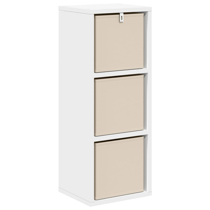 Bufet cu sertar Alb 25,5 x 22 x 69,5 cm - WALTI WALTI