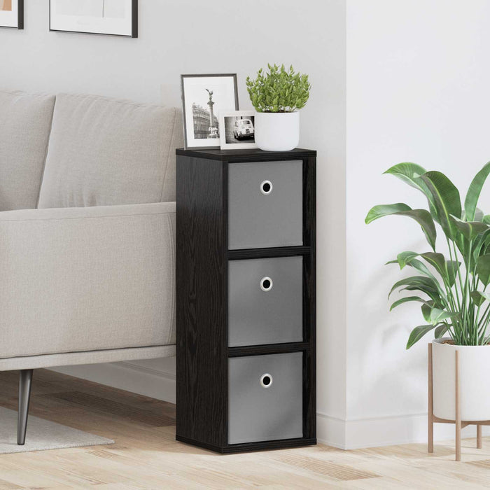 Bufet cu sertar Stejar Negru 25,5 x 22 x 69,5 cm - WALTI WALTI