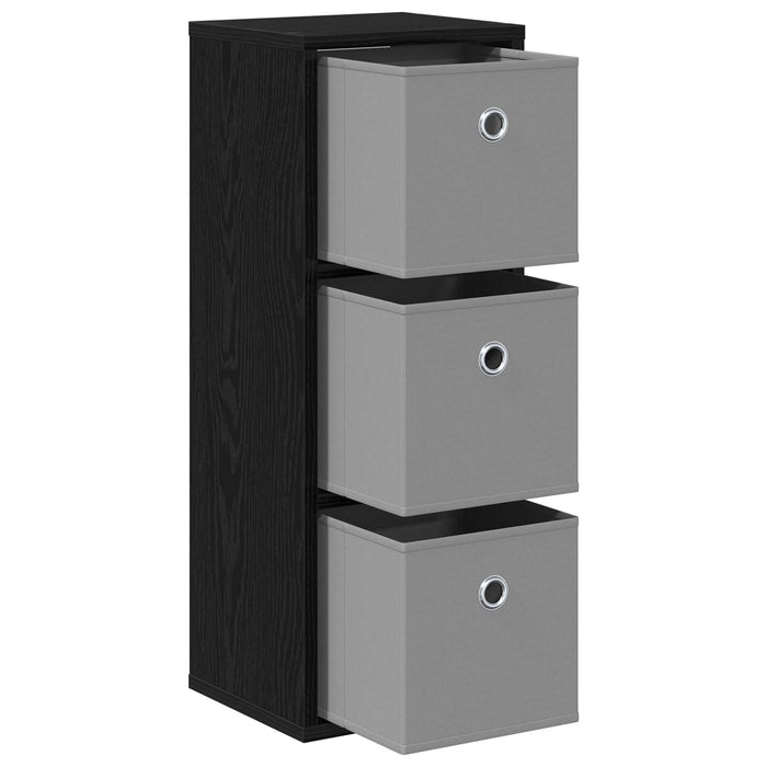 Bufet cu sertar Stejar Negru 25,5 x 22 x 69,5 cm - WALTI WALTI