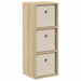 Bufet cu sertar Stejar Sonoma 25,5 x 22 x 69,5 cm - WALTI WALTI