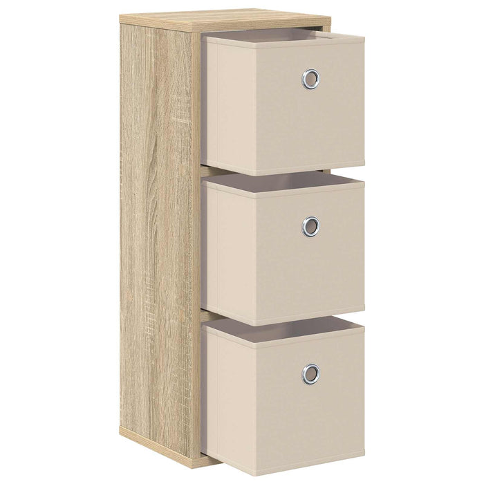 Bufet cu sertar Stejar Sonoma 25,5 x 22 x 69,5 cm - WALTI WALTI