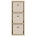 Bufet cu sertar Stejar Sonoma 25,5 x 22 x 69,5 cm - WALTI WALTI