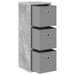 Bufet cu sertar Gri din beton 25,5 x 22 x 69,5 cm - WALTI WALTI