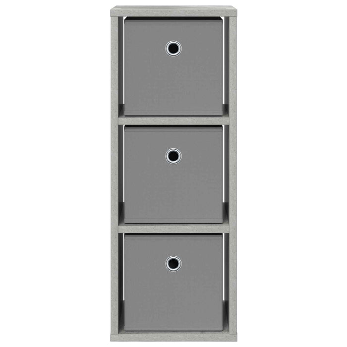 Bufet cu sertar Gri din beton 25,5 x 22 x 69,5 cm - WALTI WALTI