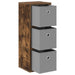 Bufet cu sertar Stejar fumuriu 25,5 x 22 x 69,5 cm - WALTI WALTI