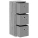 Bufet cu sertar Gri Sonoma 25,5 x 22 x 69,5 cm - WALTI WALTI