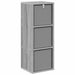 Bufet cu sertar Gri Sonoma 25,5 x 22 x 69,5 cm - WALTI WALTI