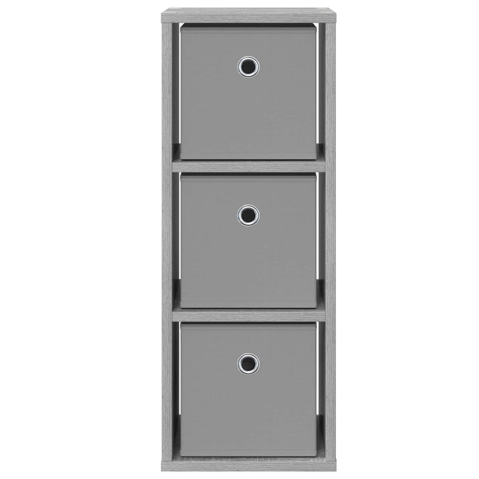 Bufet cu sertar Gri Sonoma 25,5 x 22 x 69,5 cm - WALTI WALTI
