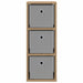 Bufet cu sertar Stejar Artizanal 25,5 x 22 x 69,5 cm - WALTI WALTI