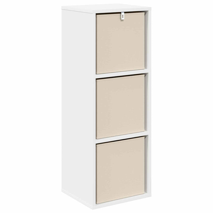 Bufet cu sertar Alb 30,5 x 27 x 84,5 cm - WALTI WALTI