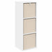 Bufet cu sertar Alb 30,5 x 27 x 84,5 cm - WALTI WALTI