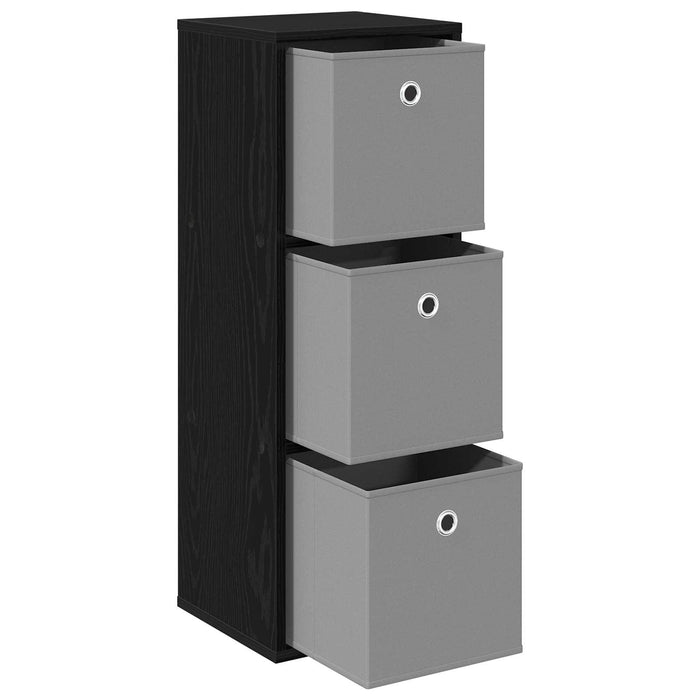 Bufet cu sertar Stejar Negru 31 x 27 x 85 cm - WALTI WALTI