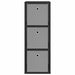 Bufet cu sertar Stejar Negru 31 x 27 x 85 cm - WALTI WALTI