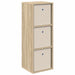 Bufet cu sertar Stejar Sonoma 30,5 x 27 x 84,5 cm - WALTI WALTI