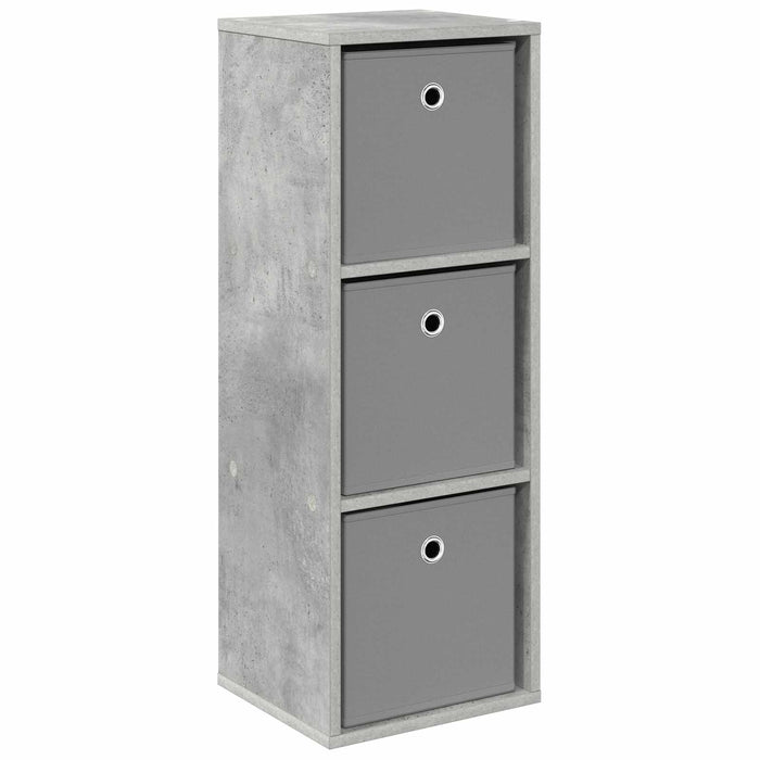 Bufet cu sertar Gri din beton 30,5 x 27 x 84,5 cm - WALTI WALTI
