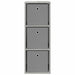 Bufet cu sertar Gri din beton 30,5 x 27 x 84,5 cm - WALTI WALTI