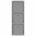Bufet cu sertar Gri Sonoma 30,5 x 27 x 84,5 cm - WALTI WALTI