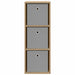 Bufet cu sertar Stejar Artizanal 30,5 x 27 x 84,5 cm - WALTI WALTI