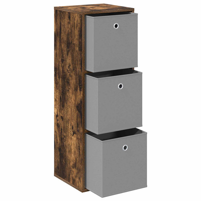 Bufet cu sertar Stejar fumuriu 35 x 32 x 99,5 cm - WALTI WALTI