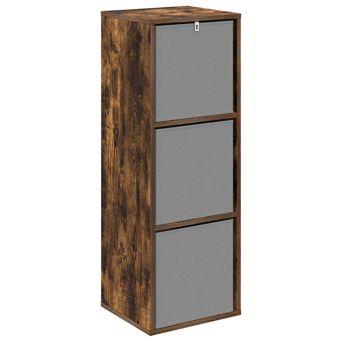 Bufet cu sertar Stejar fumuriu 35 x 32 x 99,5 cm - WALTI WALTI