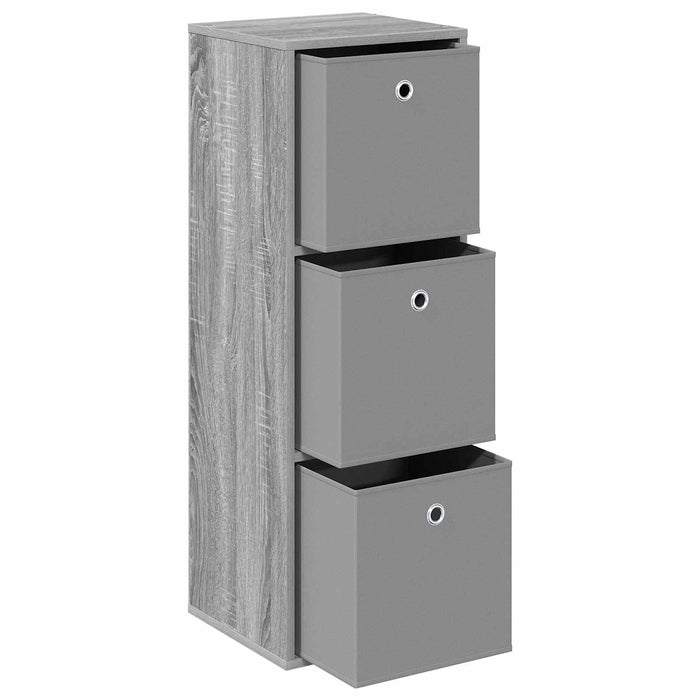 Bufet cu sertar Gri Sonoma 35 x 32 x 99,5 cm - WALTI WALTI