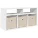 Bucătărie joasă cu sertar Alb 72 x 22,5 x 38 cm - WALTI WALTI