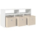 Bucătărie joasă cu sertar Alb 72 x 22,5 x 38 cm - WALTI WALTI
