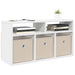 Bucătărie joasă cu sertar Alb 72 x 22,5 x 38 cm - WALTI WALTI