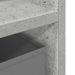 Bucătărie joasă cu sertar Gri din beton 72 x 22,5 x 38 cm - WALTI WALTI
