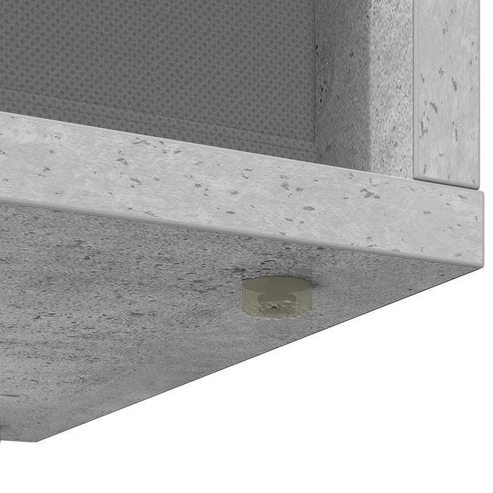 Bucătărie joasă cu sertar Gri din beton 72 x 22,5 x 38 cm - WALTI WALTI
