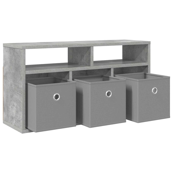 Bucătărie joasă cu sertar Gri din beton 72 x 22,5 x 38 cm - WALTI WALTI